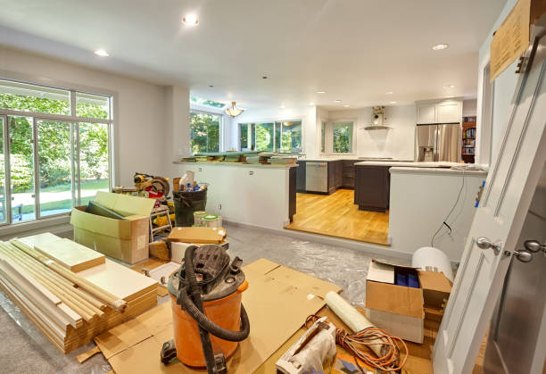 Professional Kitchen Flooring technician working in Chaska, MN